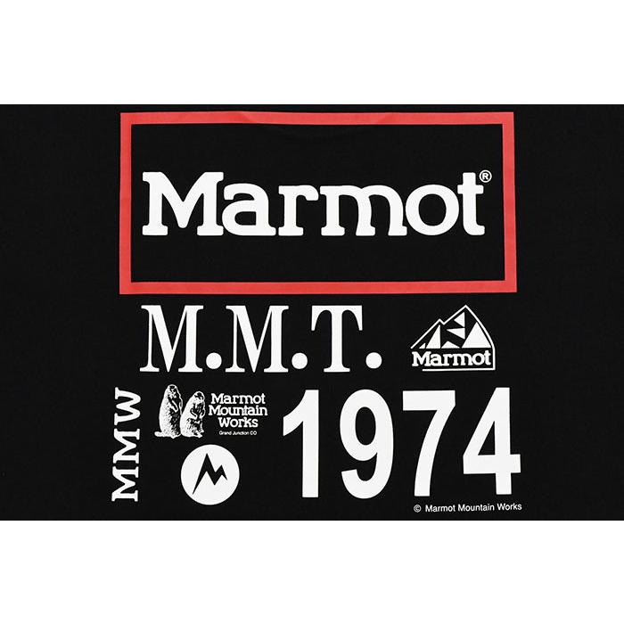 マーモット Tシャツ 半袖 Marmot メンズ エムエムダブリュー コレクション ロゴ ( MMW Collection Logo S/S Tee 抗菌防臭 吸汗速乾 TSSMC404 )[M便 1/1]｜icefield｜11