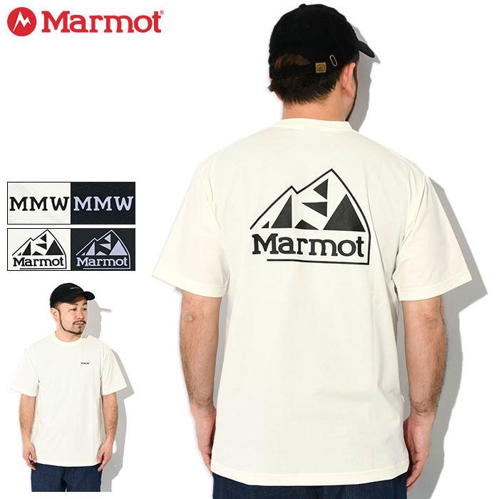 Marmot（マーモット） Tシャツ 半袖 メンズ ベーシック ロゴ ( Basic