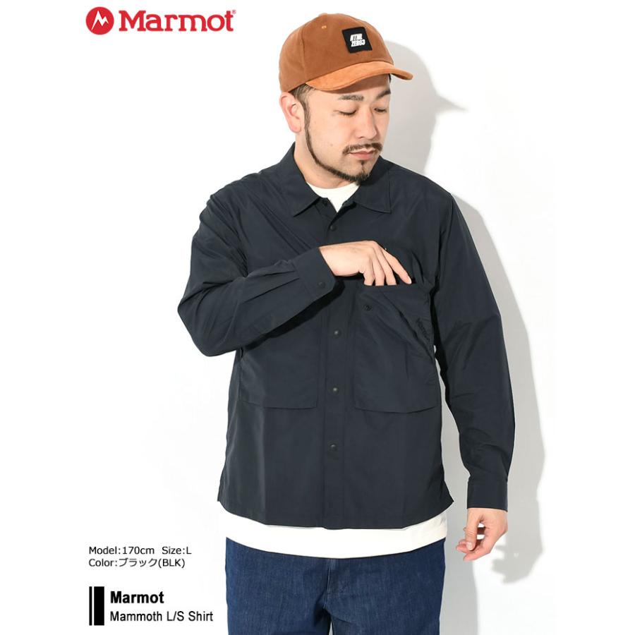 マーモット Marmot シャツ 長袖 メンズ マンモス ( Marmot Mammoth L/S Shirt カジュアルシャツ トップス アウトドア TSSMS401 )｜icefield｜03