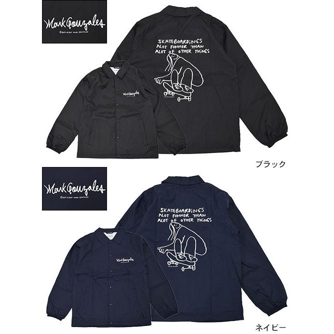 マーク ゴンザレス Mark Gonzales ジャケット メンズ ア ロット ファナー コーチジャケット(A Lot Funner Coach JKT 男性用 MG17S-B01)｜icefield｜02