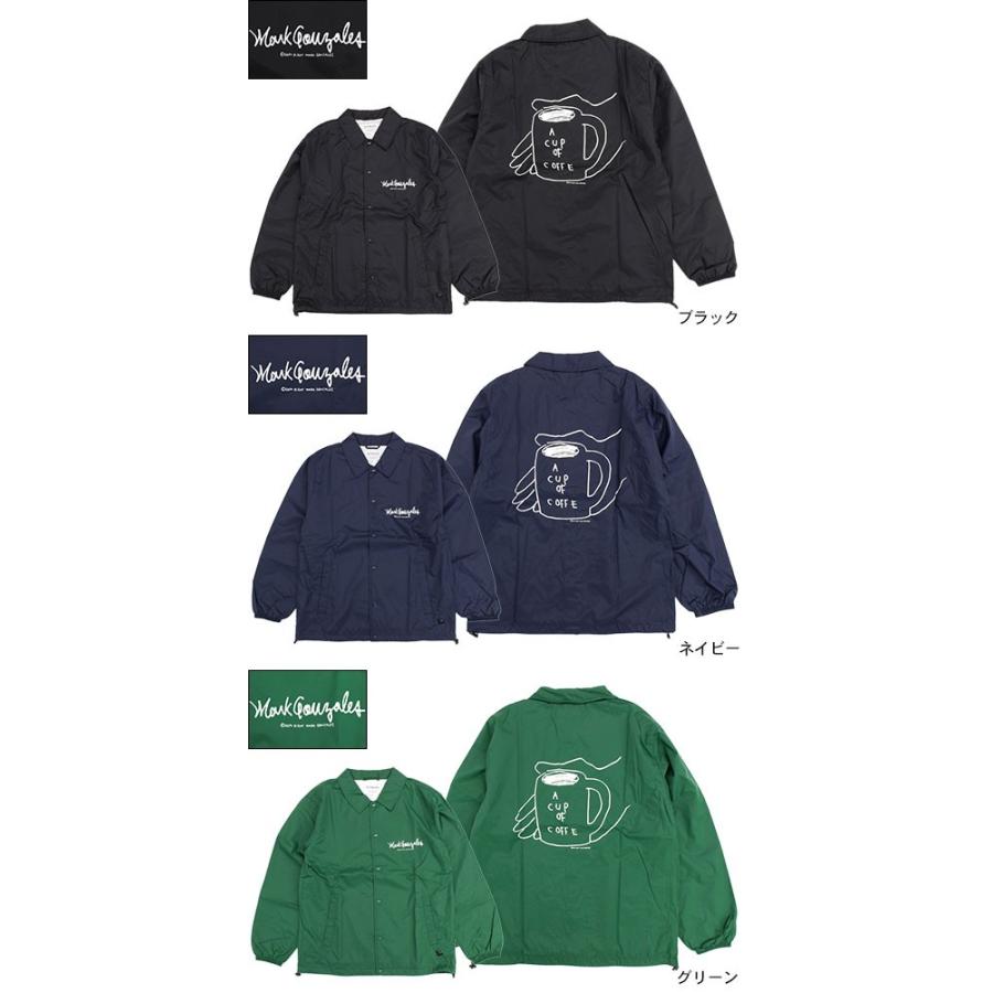 マーク ゴンザレス ジャケット Mark Gonzales メンズ マグカップ コーチジャケット(Mug Cup Coach JKT アウター 男性用 MG18S-B03)｜icefield｜02