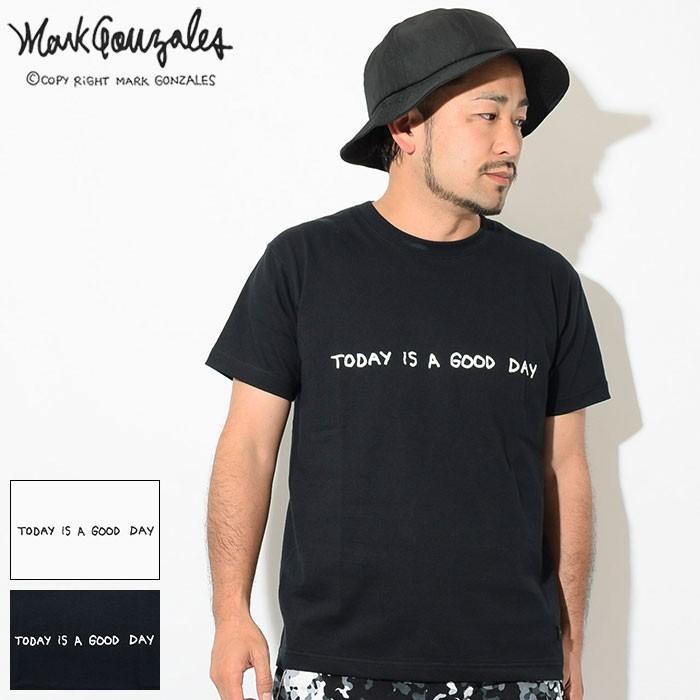 Mark Gonzales マーク ゴンザレス Tシャツ 半袖 メンズ トゥデイ イズ 