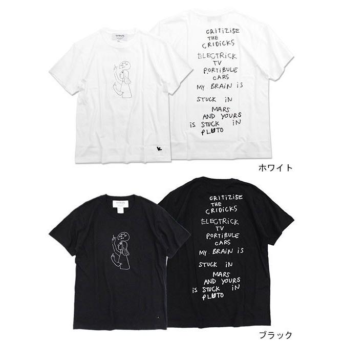 Mark Gonzales マーク ゴンザレス Tシャツ 半袖 メンズ ファック 