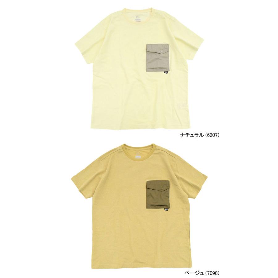 MILLET（ミレー） カットソー 半袖 メンズ ワシ プラス クルー ( Washi 