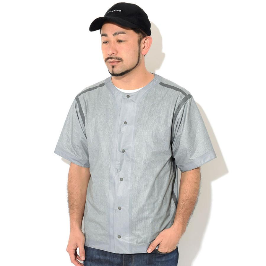 ミレー シャツ 半袖 MILLET メンズ W/P イン アウト ベースボール ( W/P In/Out Baseball S/S Shirt ベースボールシャツ トップス MIV01930 ) | MILLET | 04