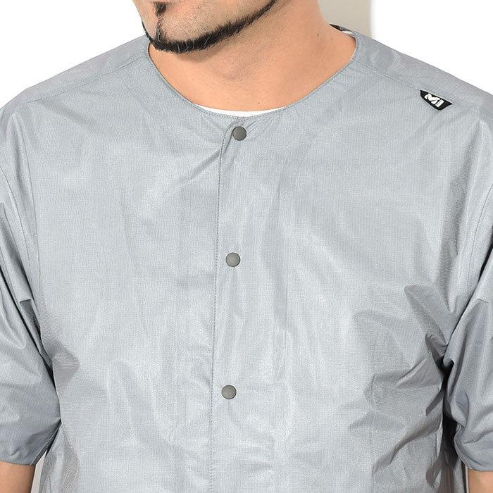 ミレー シャツ 半袖 MILLET メンズ W/P イン アウト ベースボール ( W/P In/Out Baseball S/S Shirt ベースボールシャツ トップス MIV01930 ) | MILLET | 06