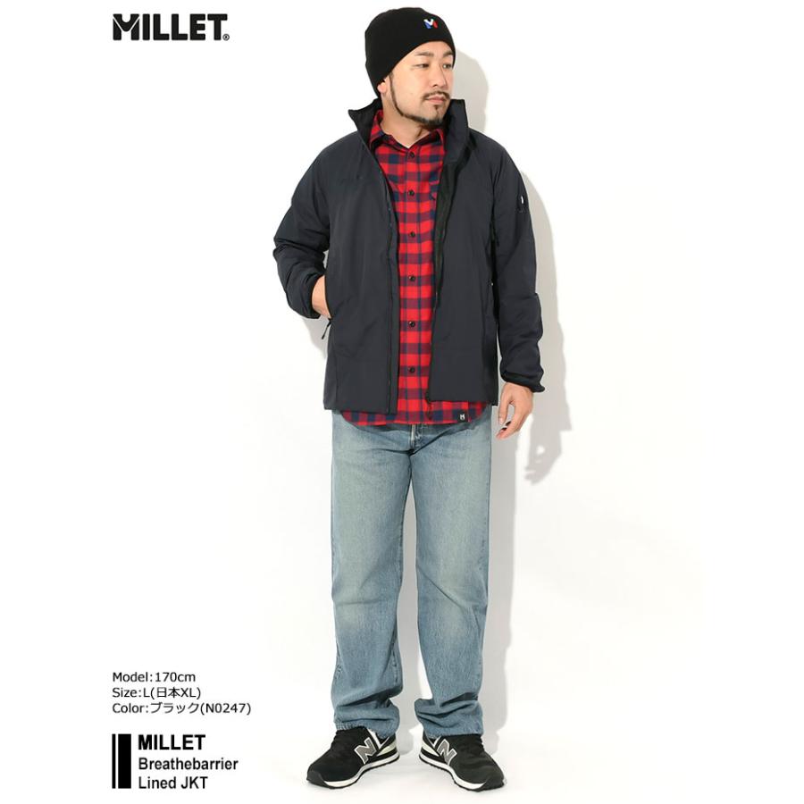MILLET ミレー ジャケット メンズ ブリーズバリヤー ラインド MILLET ミレー ジャケット メンズ ブリーズバリヤー ラインド