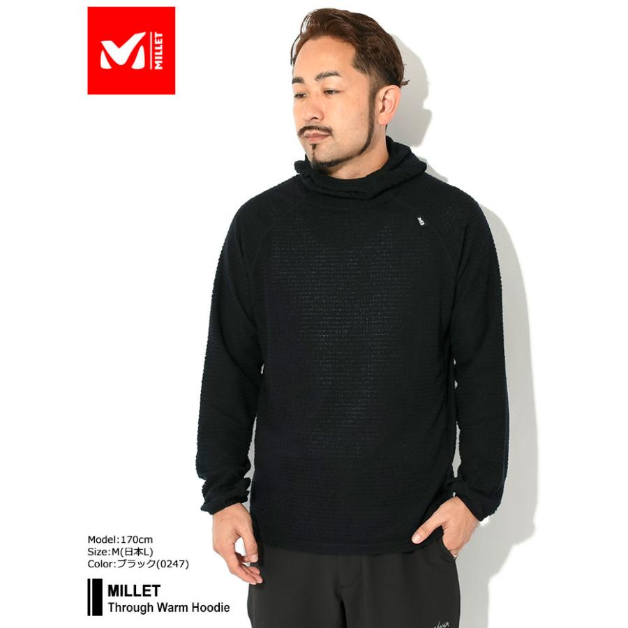 MILLET ミレー カットソー 長袖 メンズ スルー ウォーム