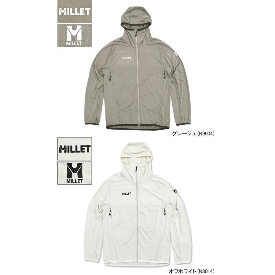 MILLET（ミレー） ジャケット メンズ ソル メッシュ フーディ ( Sol