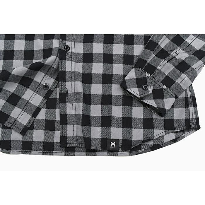 ミレー シャツ 長袖 MILLET メンズ サーモ チェック ( Thermo Check L/S Shirt 保温 速乾 抗菌 フランネルシャツ トップス MIV03136 ) | MILLET | 12