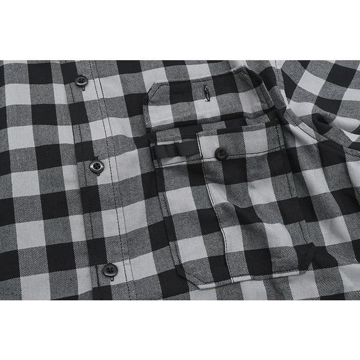 ミレー シャツ 長袖 MILLET メンズ サーモ チェック ( Thermo Check L/S Shirt 保温 速乾 抗菌 フランネルシャツ トップス MIV03136 ) | MILLET | 10