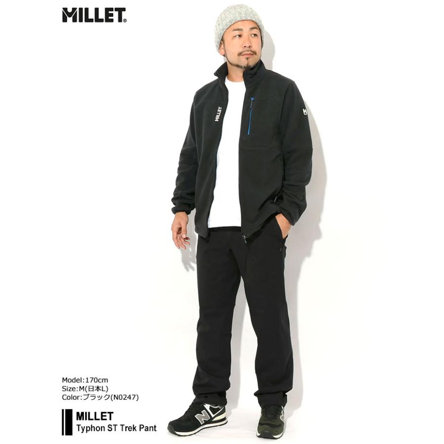 【美品】MILLET　ミレー　トレッキングパンツ　ブラック MILLET（ミレー） パンツ メンズ ティフォン ストレッチ トレック