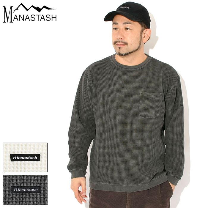 MANASTASH（マナスタッシュ） カットソー 長袖 メンズ ヘビー スナッグ