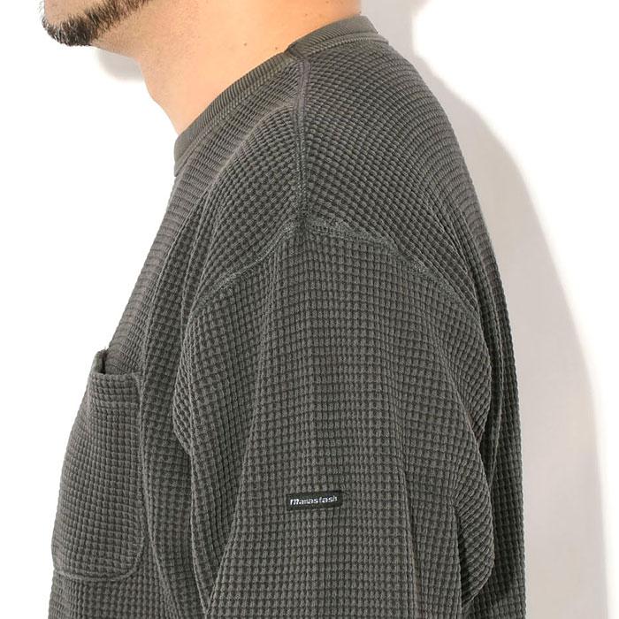 MANASTASH（マナスタッシュ） カットソー 長袖 メンズ ヘビー スナッグ 