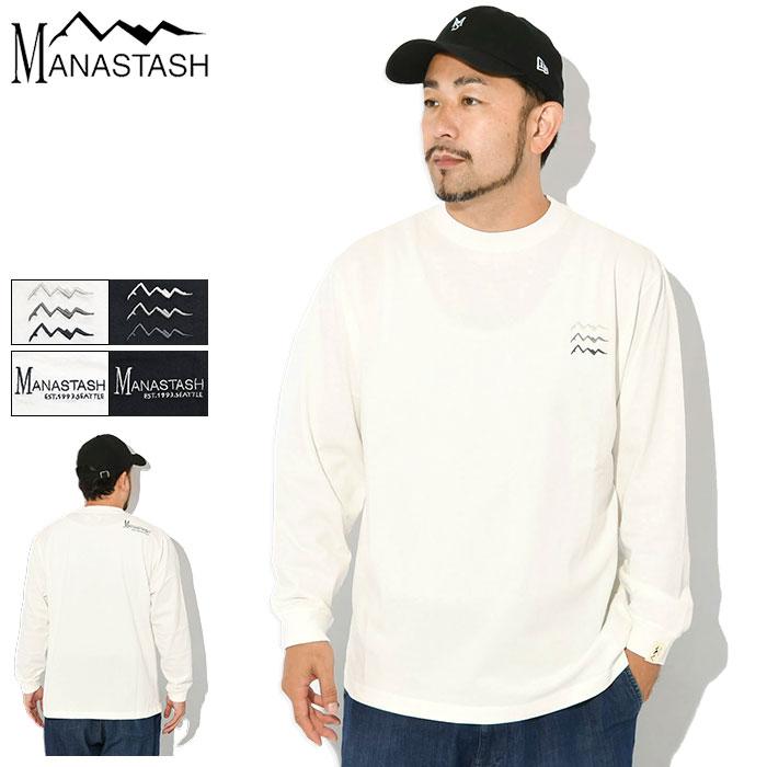 MANASTASH（マナスタッシュ） ロンT Tシャツ 長袖 メンズ MANA EMB
