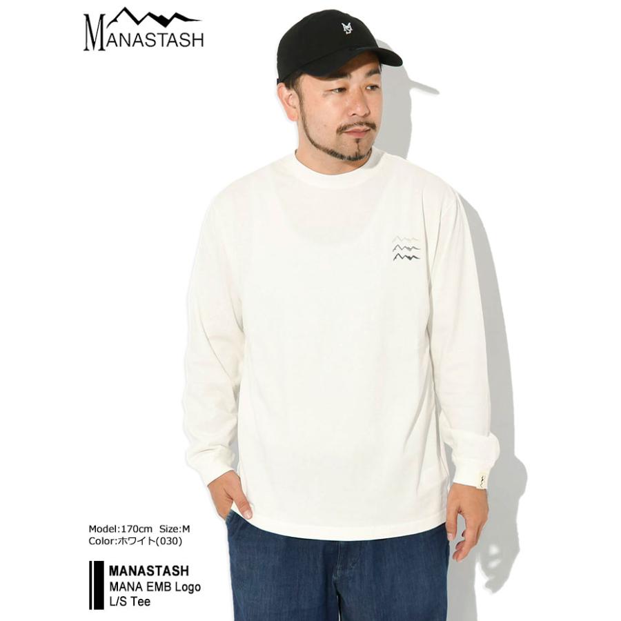 MANASTASH（マナスタッシュ） ロンT Tシャツ 長袖 メンズ MANA EMB 