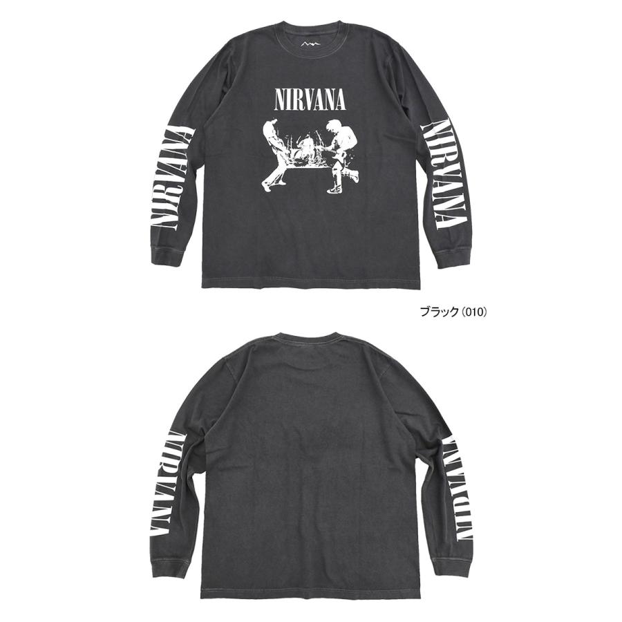 MANASTASH（マナスタッシュ） ロンT Tシャツ 長袖 メンズ ニルヴァーナ