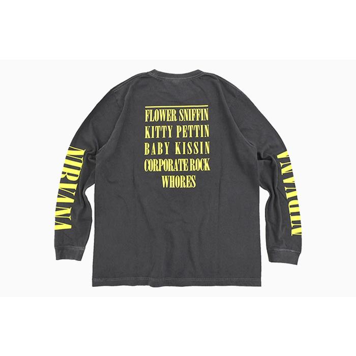 MANASTASH（マナスタッシュ） ロンT Tシャツ 長袖 メンズ ニルヴァーナ