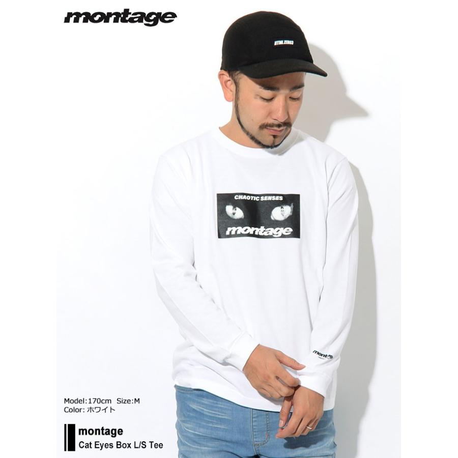montage（モンタージュ） Tシャツ 長袖 メンズ キャット アイズ