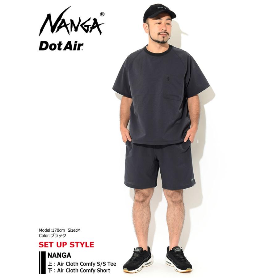 ナンガ ハーフパンツ NANGA メンズ エア クロス コンフィー ショーツ