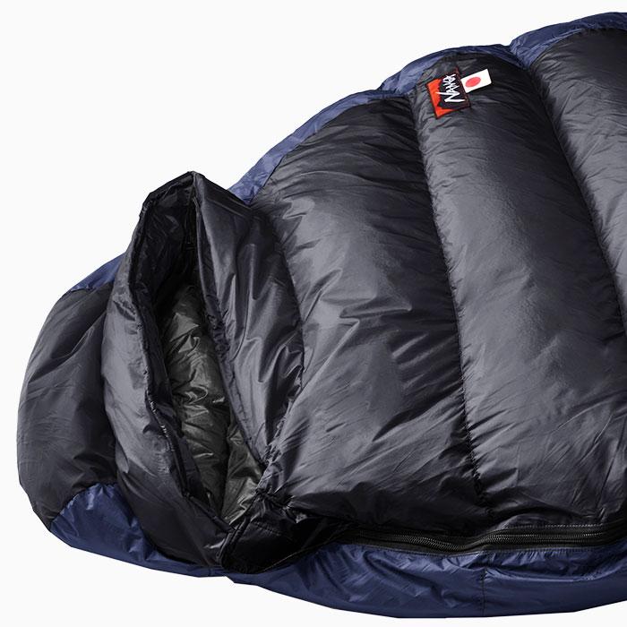 ナンガ 寝袋 シュラフ NANGA オーロラ ライト 350 DX スリーピングバッグ ( Aurora Light 350 DX Sleeping Bag 日本製 ダウン マミー型 )｜icefield｜07