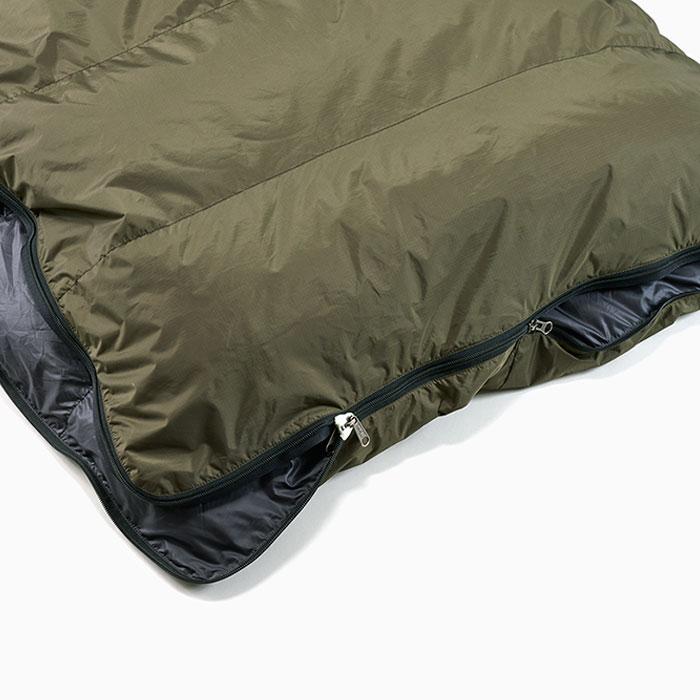 ナンガ 寝袋 シュラフ NANGA オーロラ スクエア フット 600 STD スリーピングバッグ ( Aurora Square Foot 600 STD Sleeping Bag 日本製 )｜icefield｜07