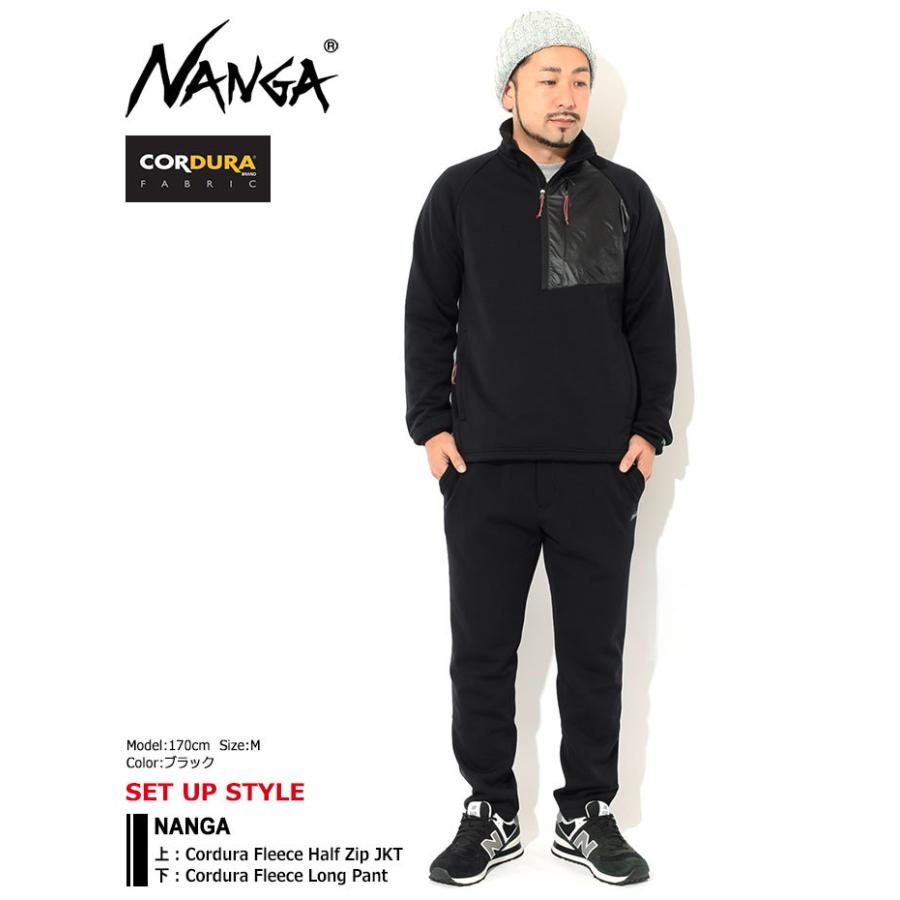 NANGA（ナンガ） ジャケット メンズ コーデュラ フリース ハーフ