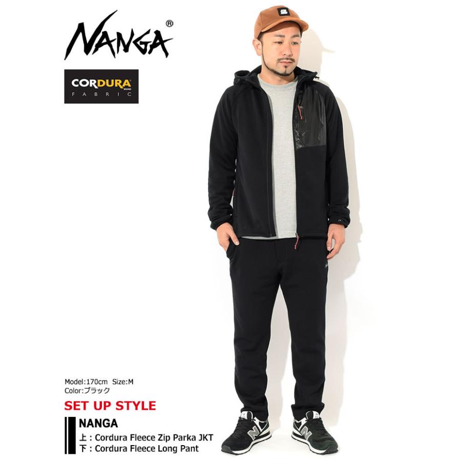 NANGA（ナンガ） パンツ メンズ コーデュラ フリース ロングパンツ