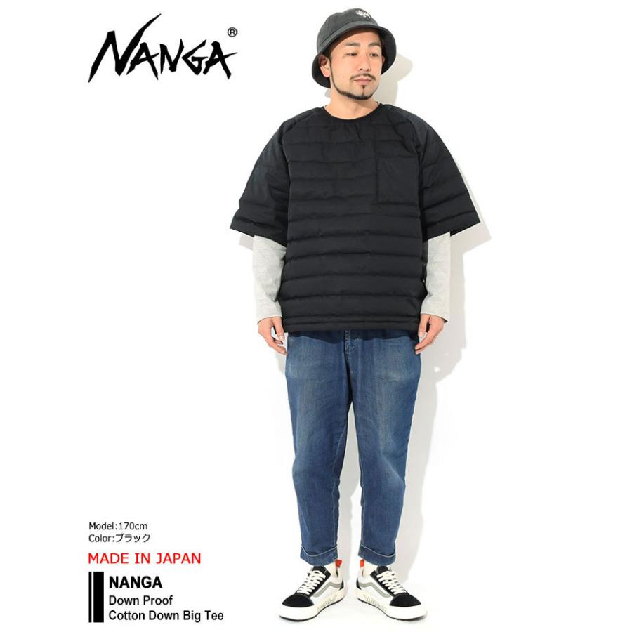 NANGA ナンガ カットソー メンズ ダウン プルーフ コットン NANGA ナンガ カットソー メンズ ダウン プルーフ コットン