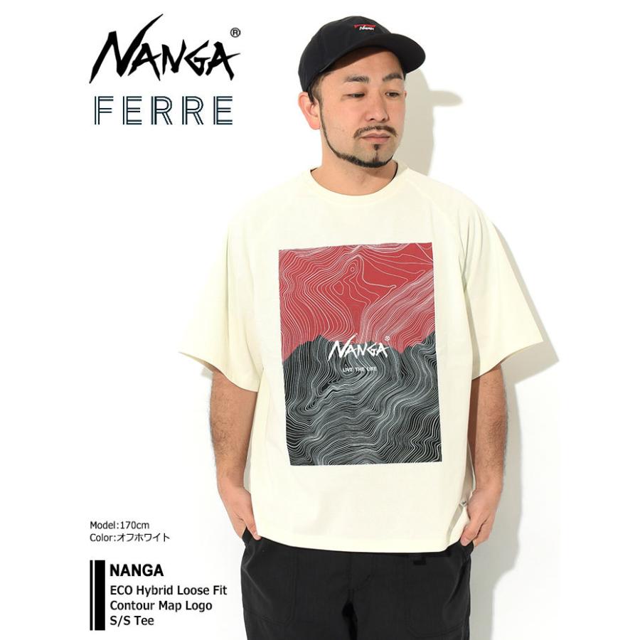 NANGA ナンガ Tシャツ 半袖 メンズ エコ ハイブリット ルーズ NANGA ナンガ Tシャツ 半袖 メンズ エコ ハイブリット ルーズ