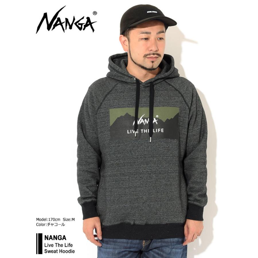 NANGA パーカー 極寒用 Mサイズ NANGA ナンガ パーカー プルオーバー メンズ エコ ハイブリッド