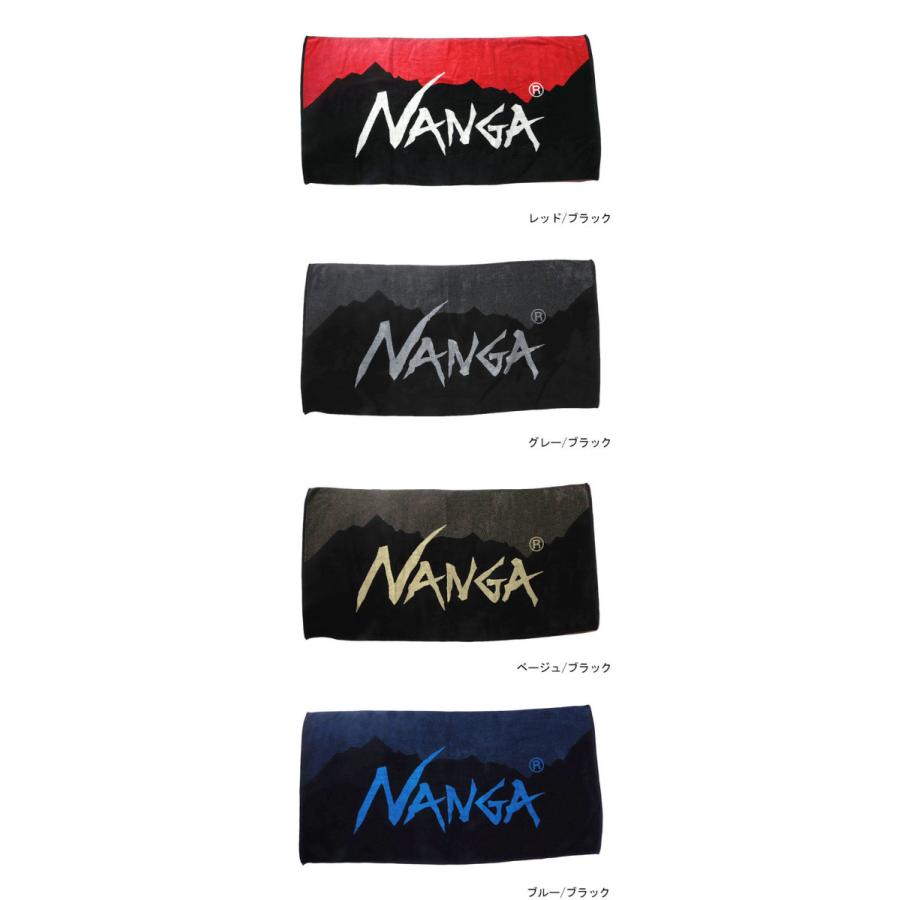NANGA/ナンガ NANGA LOGO BATH TOWEL ロゴ バスタオル（ハンカチ