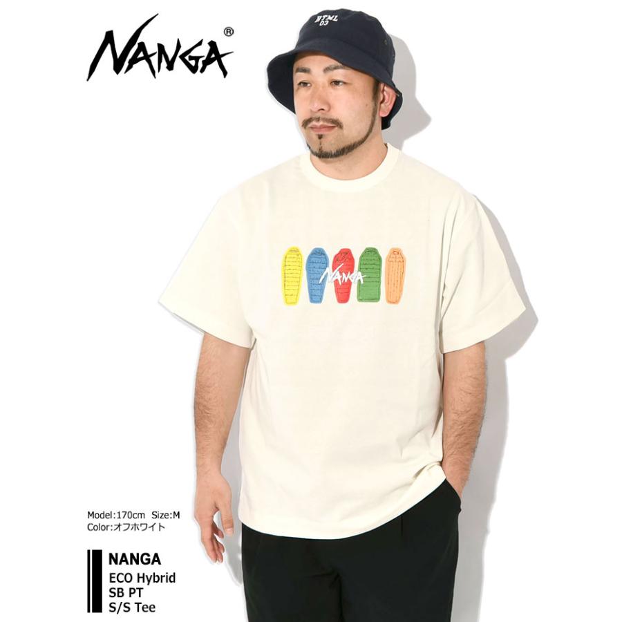 NANGA ナンガ Tシャツ 半袖 メンズ エコ ハイブリッド SB PT