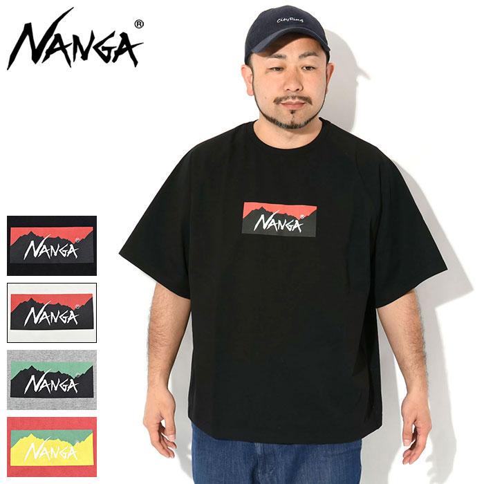 nofakeglanz NFG tシャツ NANGA（ナンガ） Tシャツ 半袖 メンズ エコ ハイブリッド ボックス
