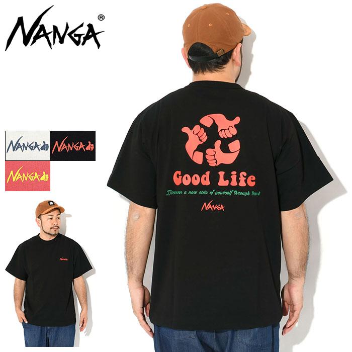 NANGA ナンガ Tシャツ 半袖 メンズ エコ ハイブリッド GL PT ( ECO