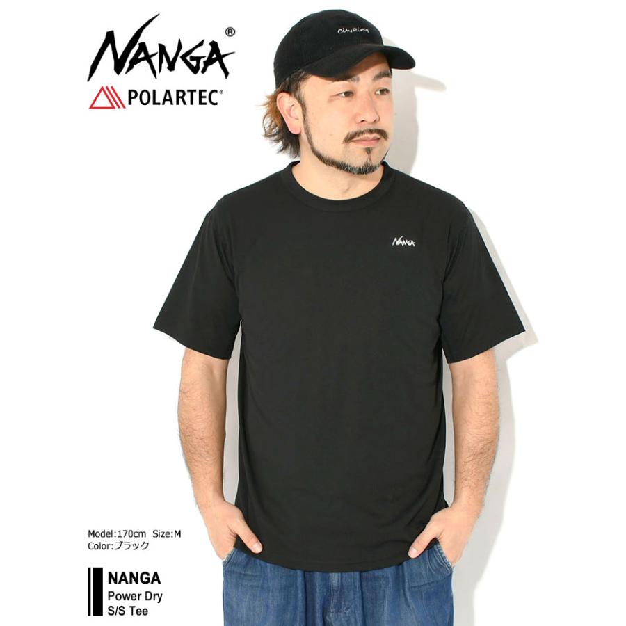 NANGA（ナンガ） Tシャツ 半袖 メンズ パワー ドライ ( Power Dry S/S 