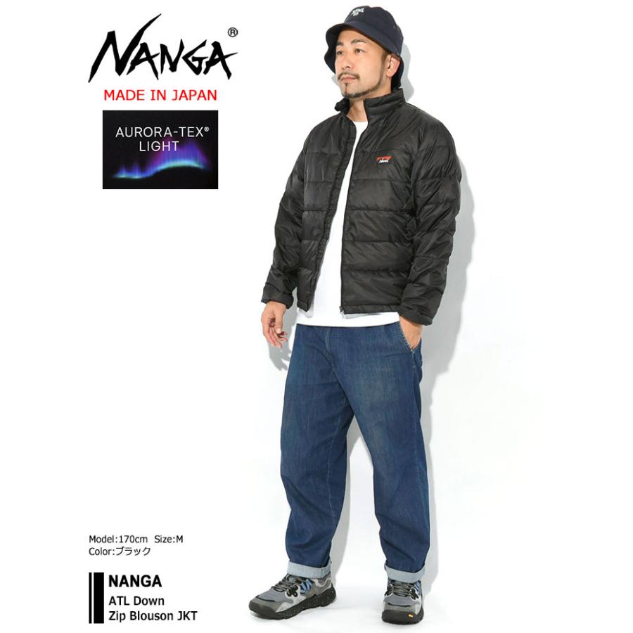 NANGA（ナンガ） ジャケット メンズ ATL ダウン ジップ ブルゾン ( ATL