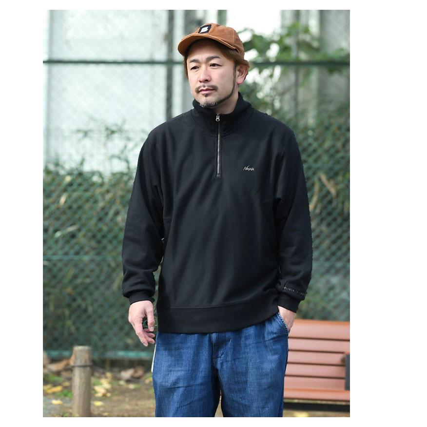 NANGA（ナンガ） トレーナー メンズ ドライ ミックス テリー ハーフ