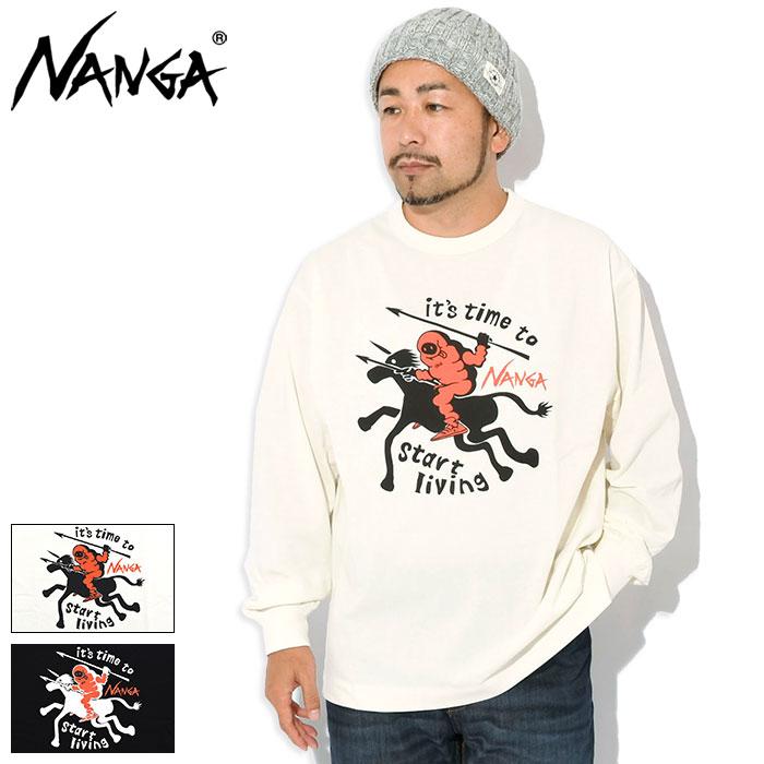 NANGA（ナンガ） ロンT Tシャツ 長袖 メンズ エコ ハイブリッド DM