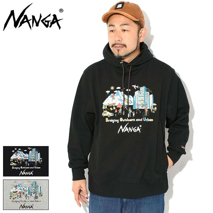 NANGA（ナンガ） パーカー プルオーバー メンズ エコ ハイブリッド