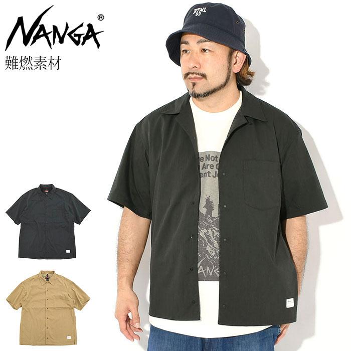 NANGA（ナンガ） シャツ 半袖 メンズ ヒノック リップストップ
