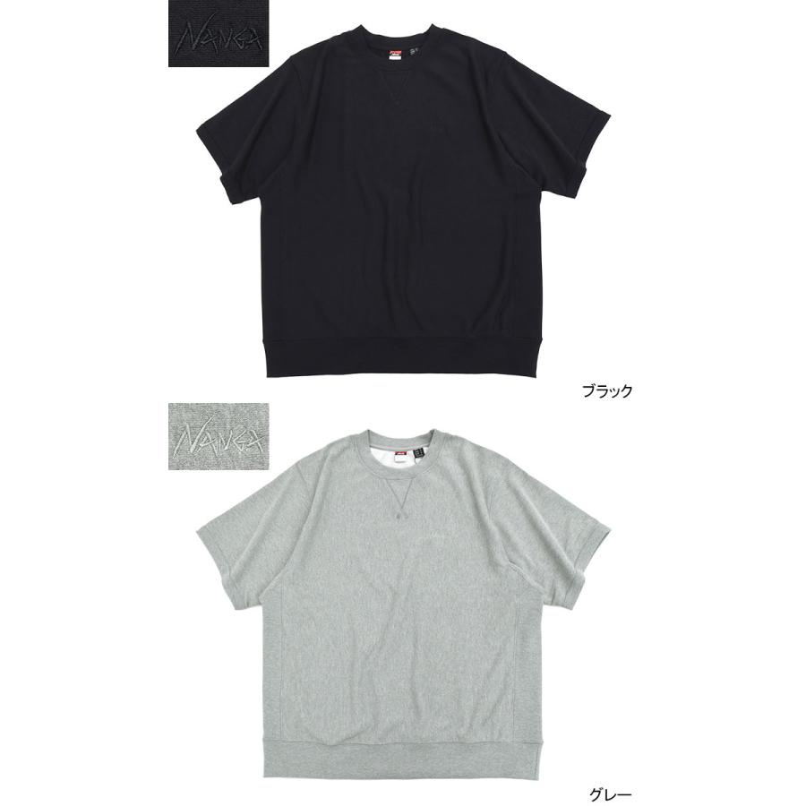パパス半袖トレーナー新品未使用タグ付き NANGA（ナンガ） トレーナー 半袖 メンズ ドライ ミックス スウェット