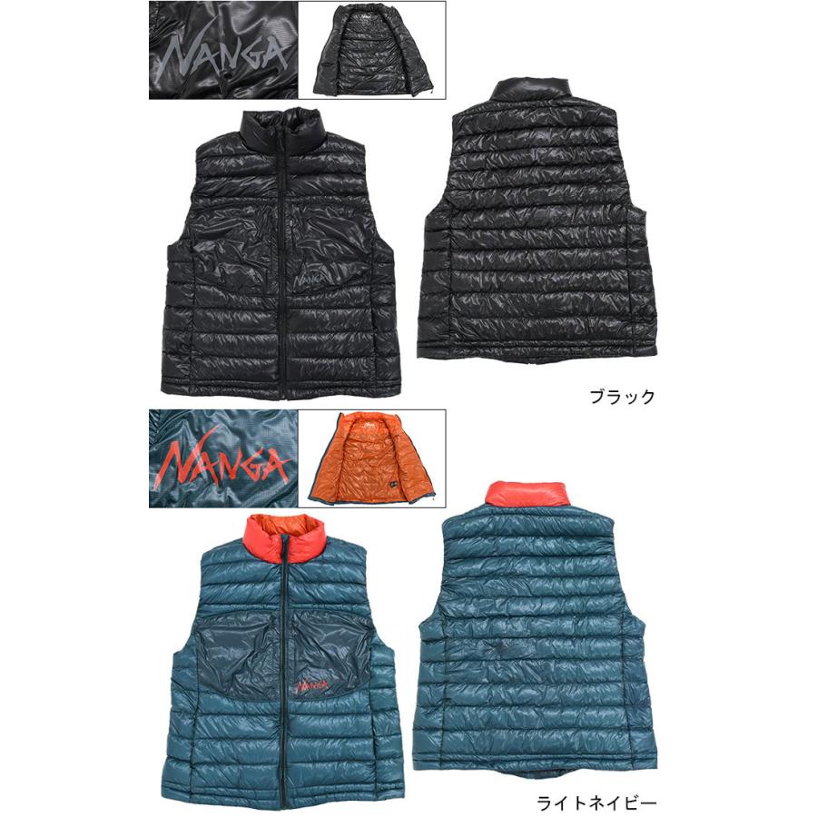 ナンガ ジャケット NANGA メンズ エアリアル パッカブル ダウン ベスト ( Aerial Packable Down Vest MADE IN JAPAN 日本製 ND2241-1A023 )｜icefield｜11