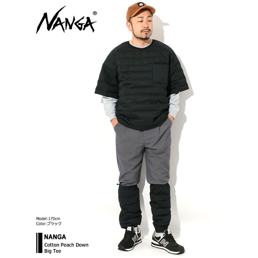 NANGA ナンガ カットソー メンズ コットン ピーチ ダウン ビッグ NANGA ナンガ カットソー メンズ コットン ピーチ ダウン ビッグ