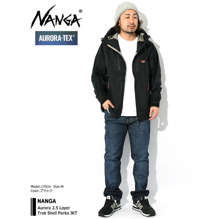 ナンガ ジャケット NANGA メンズ オーロラ 2.5 レイヤー トレック シェル パーカー ( Aurora 2.5 Layer Trek Shell Parka JKT NS2411-1E017 )｜icefield｜03