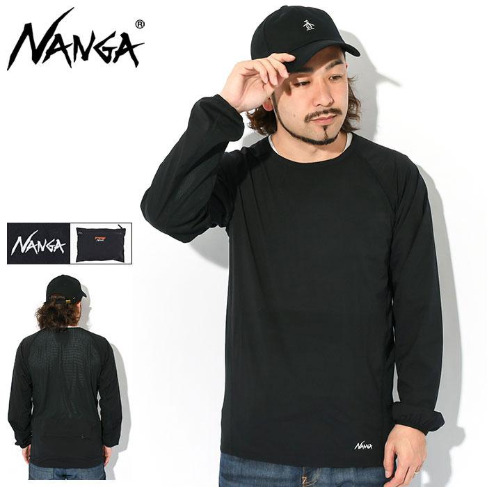 NANGA ナンガ カットソー 長袖 メンズ ハイブリッド テック NANGA ナンガ カットソー 長袖 メンズ ハイブリッド テック