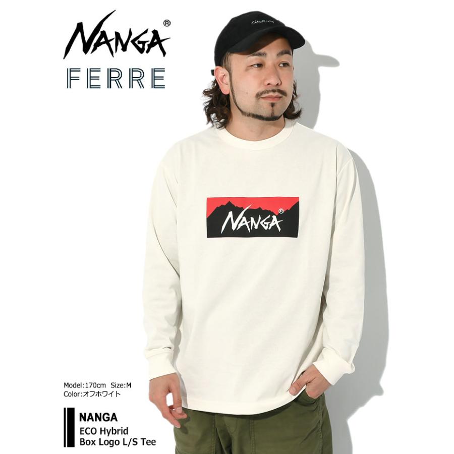 NANGA ナンガ ロンT Tシャツ 長袖 メンズ エコ ハイブリッド NANGA ナンガ ロンT Tシャツ 長袖 メンズ エコ ハイブリッド
