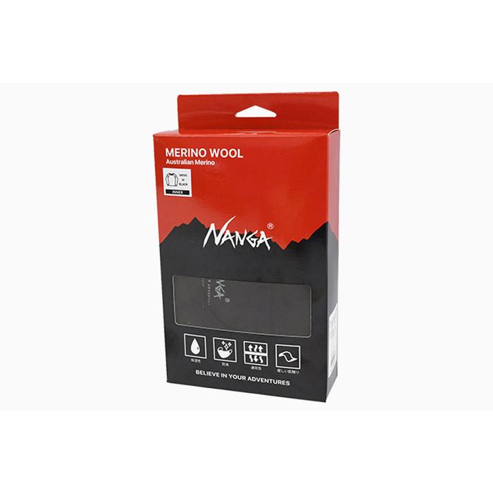 NANGA ナンガ カットソー 長袖 メンズ メリノ ウール ベース NANGA ナンガ カットソー 長袖 メンズ メリノ ウール ベース