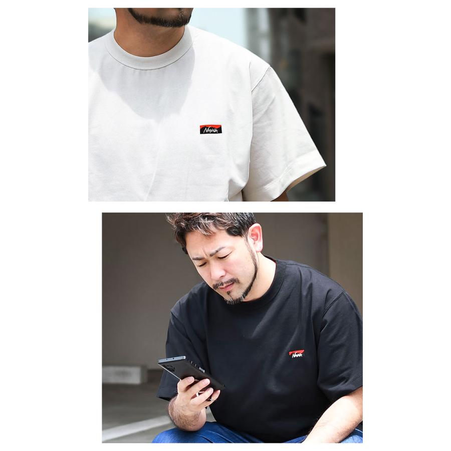 NANGA ナンガ Tシャツ 半袖 メンズ エコ ハイブリッド ボックス