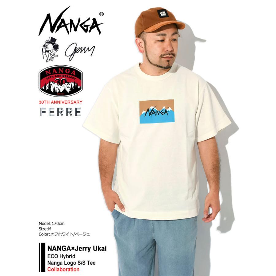 NANGA ナンガ Tシャツ 半袖 メンズ ジェリー鵜飼 エコ NANGA ナンガ Tシャツ 半袖 メンズ ジェリー鵜飼 エコ